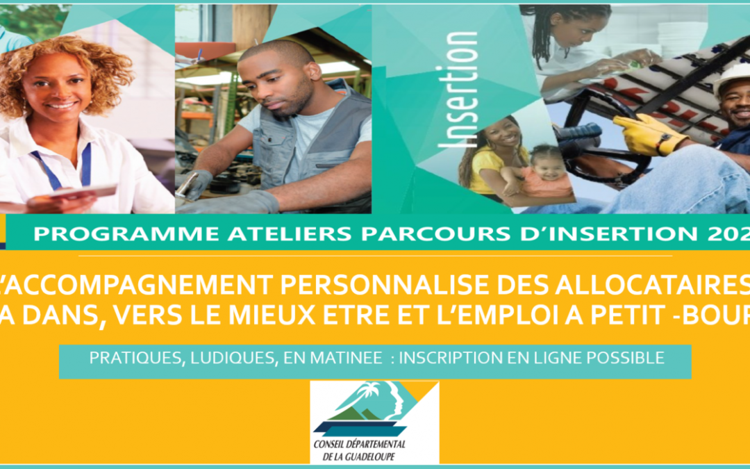 Ateliers parcours insertion dans le nord Basse-Terre